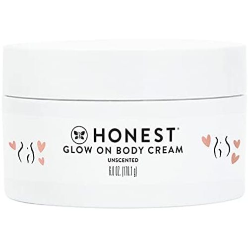 The HONEST Company Honest Mama Glow On Body Cream, 6 oz