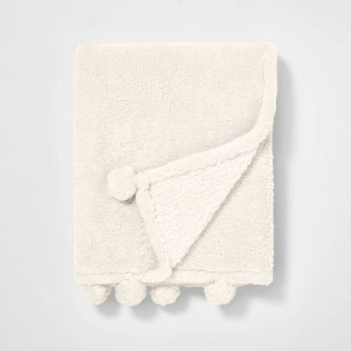 Teddy Bear Plush Throw - Pillowfort™