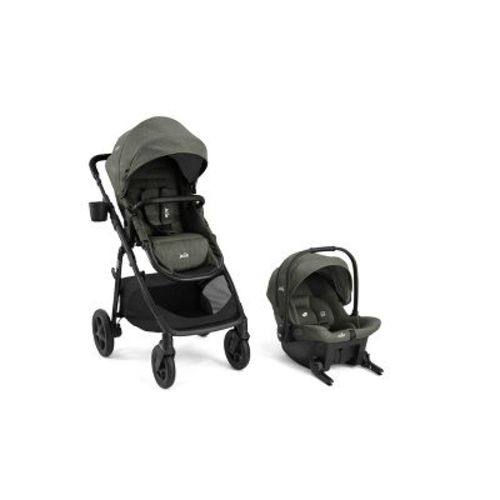 Joie Ginger and Mint Latch Travel System - Evergreen