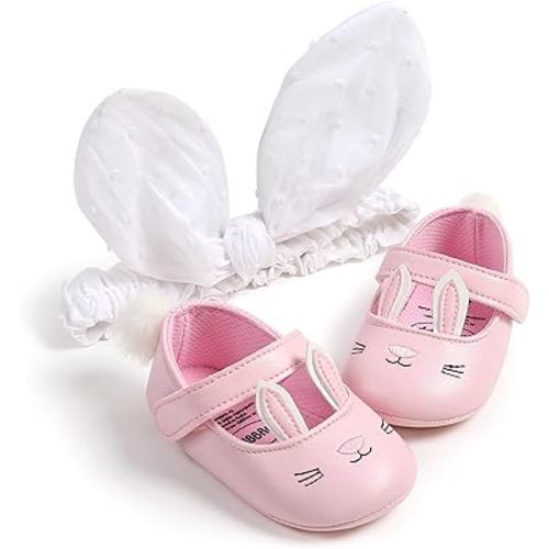 Ohwawadi Infant Baby Boys Girls Slippers Cozy Fleece Booties Soft Bottom Warm Cartoon Socks Newborn Crib Shoes