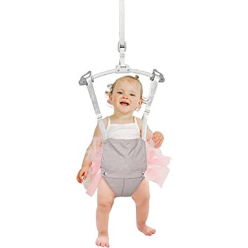 Baby Door Jumpers and Bouncers Exerciser Set with Door Clamp Adjustable Strap for Toddler Infant 6-24 Months…