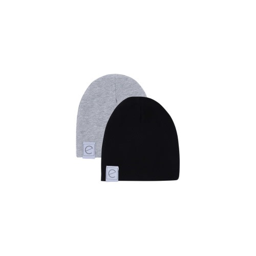 Jersey Cotton Baby Beanie Hat Set 2-Pack
