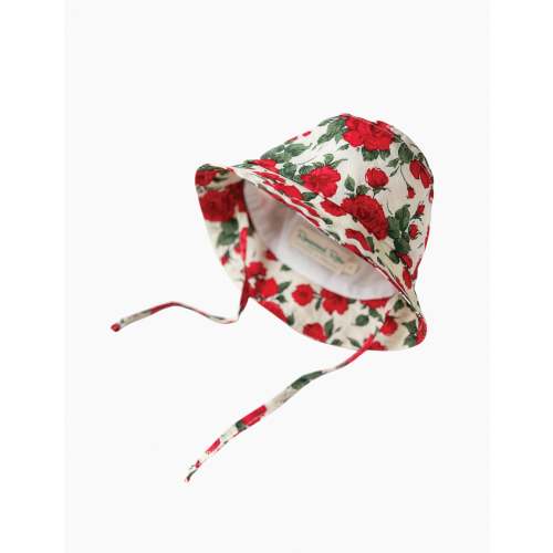 Bucket Hat in Liberty Carline Rose