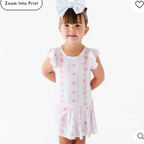 Enchanted Floral Lane Ruffle Dress