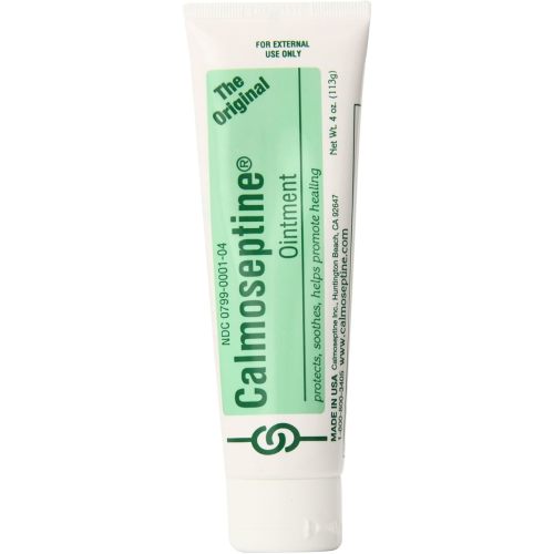 Calmoseptine Ointment Tube 4 Ounce (Pack of 2)