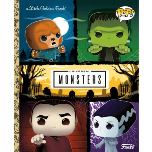 Universal Monsters Little Golden Book (Funko Pop!) by M. D. Brundlefly, Meg Dunn, Hardcover | Barnes & Noble®