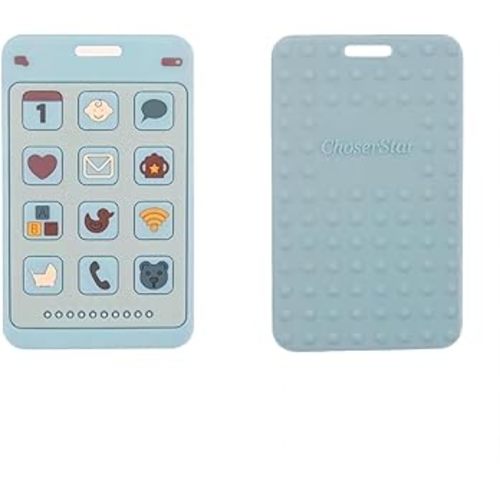 Soft Silicone Phone Shape Teether