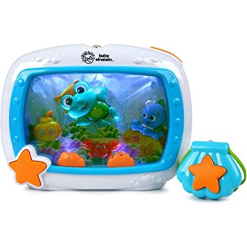 Baby Einstein Sea Dreams Soother Musical Crib Toy and Sound Machine, Newborns Plus