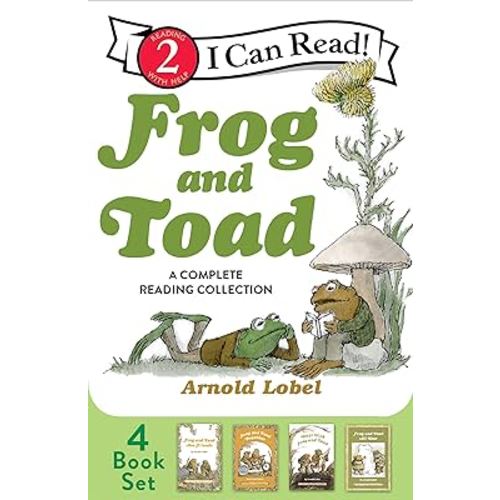Frog and Toad: A Complete Reading Collection: A Box Set of all 4 Books From the Classic Animal Friendship and Adventure Series, Great for Growing ... for Kids [ages 4-8] (I Can Read Level 2)