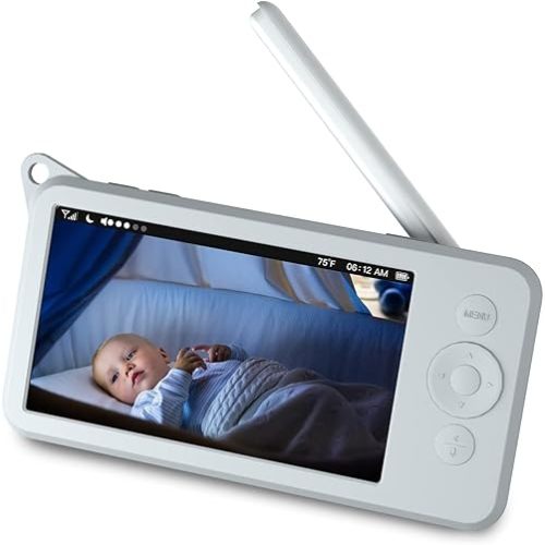 HOLACA Protective Silicone Skin for Eufy Spaceview Baby Monitor Must-Have Extra Layer of Protection (Gray)