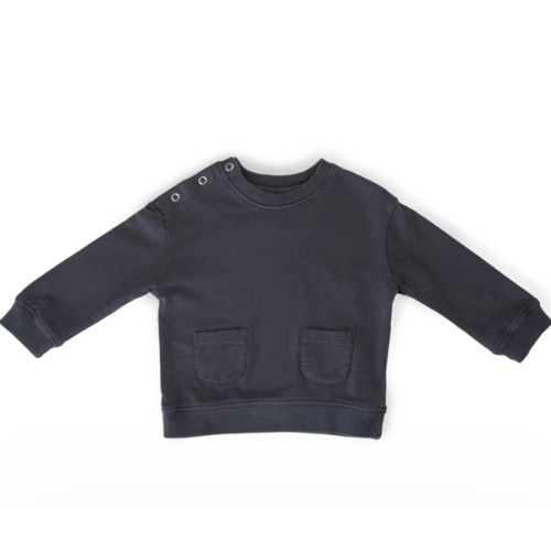 French Terry Shoulder Snap Sweatshirt