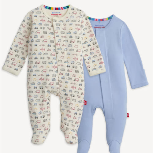 Magnetic 2-Pack Footie – Magnetic Me - size: 12-18