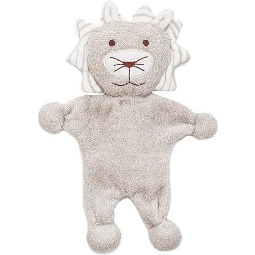 Under The Nile Unisex Baby Toy Lion Doll 8" Organic Cotton