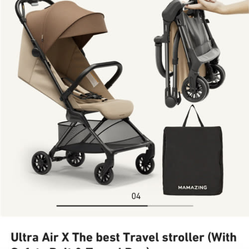 Ultra Air X The best Travel Stroller – MAMAZING