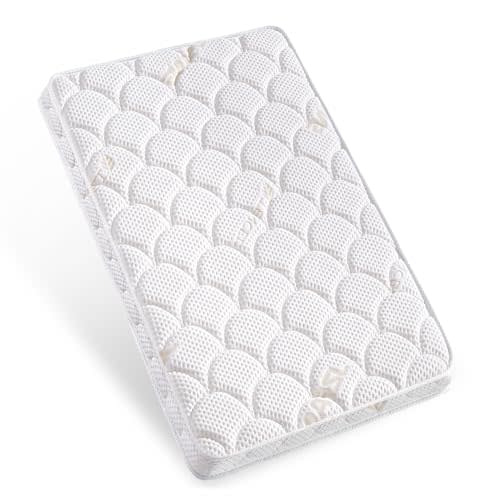 Pack and Play Mattress Topper - 38" x 26" x 1.5", Soft & Firm Premium Foam Pack N Play Mattresses Pad, Odorless Baby Foam Playpen Mattresses,Portable Playard Mattress Topper- Breathable & Comfort