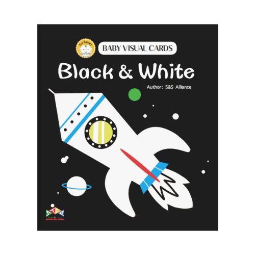 Black and White - (Baby Visual Cards) by Alliance (Board Book)