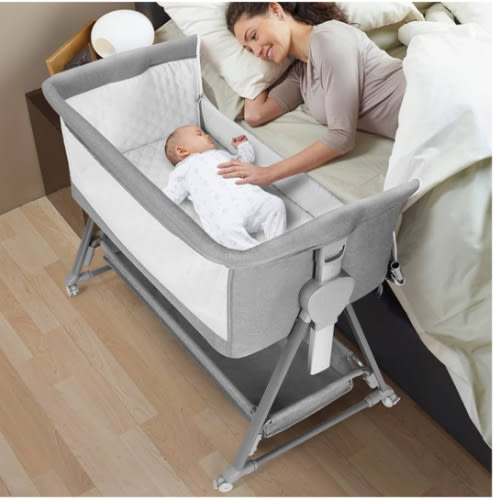Cowiewei Bedside Bassinet