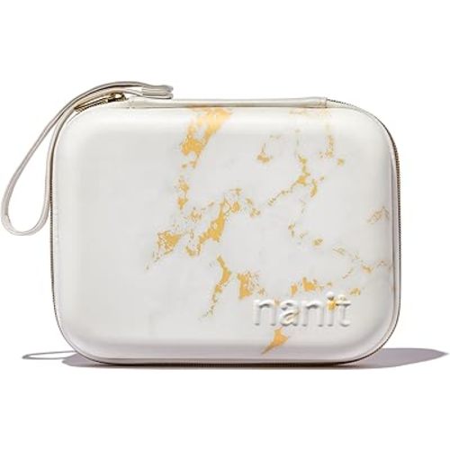 Nanit Travel Case – Protective Hard Shell Carrying Case for Nanit Pro Baby Monitor and Multi-Stand Travel Accessory, Marble