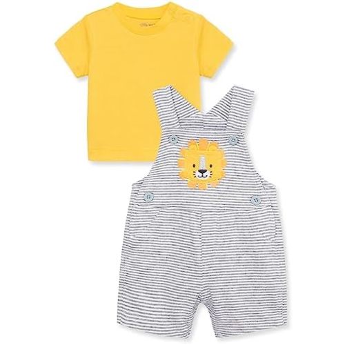 Little Me baby-boys 2-piece Tee Shirt and Shortall Set