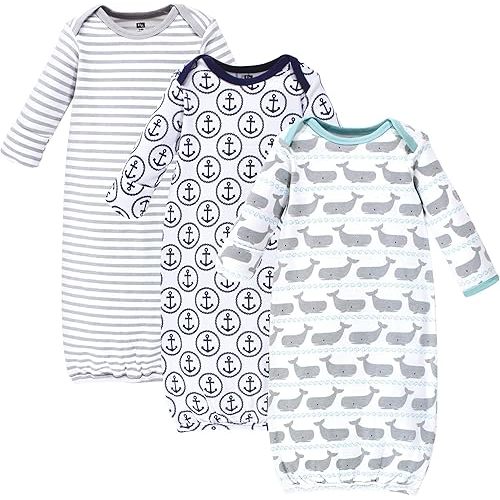 Hudson Baby baby-girls Cotton Gowns