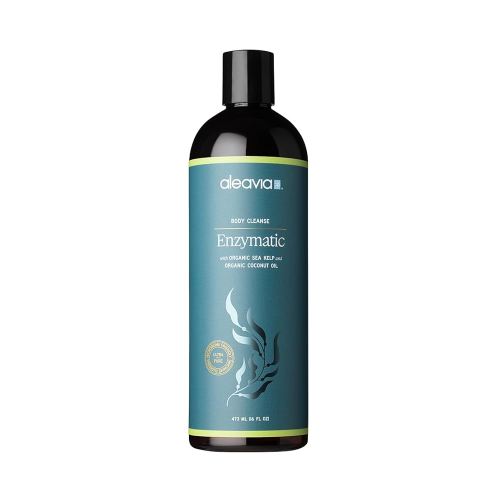 Aleavia Body Cleanse – Organic & All-Natural Prebiotic Body Wash – Fragrance-free and Sulfate-Free Enzymatic Body Cleanser – 16 Oz.
