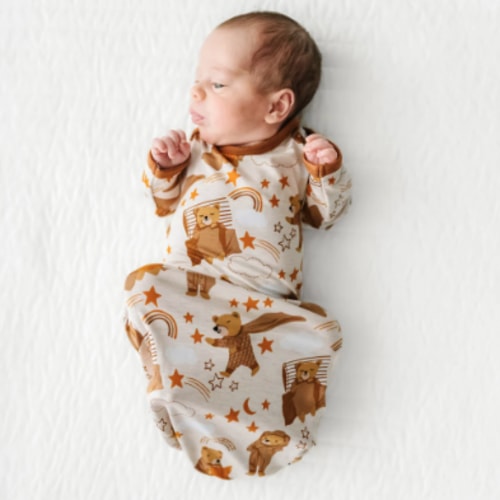 Beary Sleepy Infant Gown - Little Sleepies