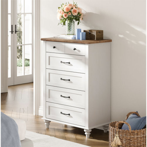 Charlton Home® Scarlett Kids 5 - Drawer Dresser & Reviews | Wayfair