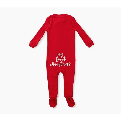 My First Christmas Baby Christmas Pajamas | Pottery Barn Kids