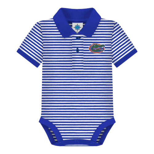 Florida Gators Striped Polo Bodysuit | College Baby