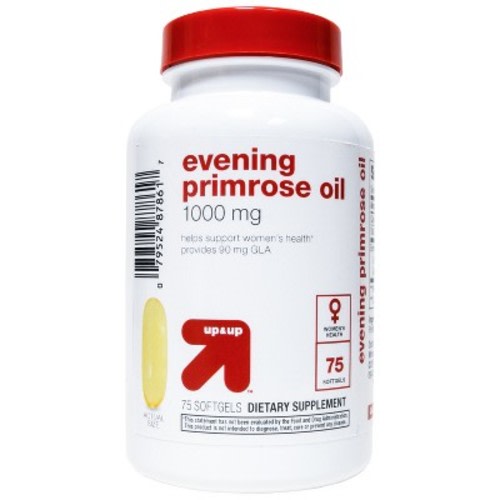Evening Primrose Oil 1000mg Women's Health Support Softgels - 75ct - up&up™