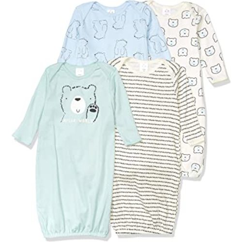 Gerber Baby Boy and Girls 4-Pack Sleeper Gown