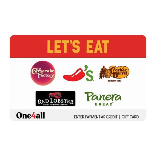 Let's Eat $25 Gift Card (mail Delivery)