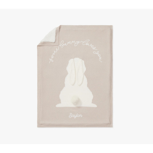 Some Bunny Loves You Baby Blanket