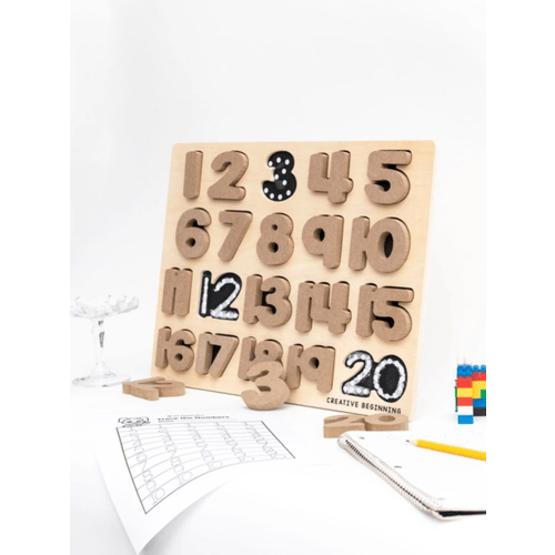 Number Chalkboard Puzzle