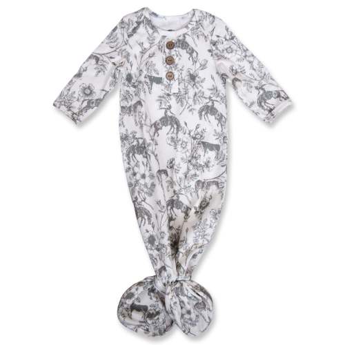 Western Daydream Sage Sleep Gown