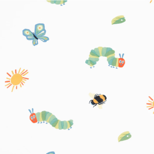 Crib Sheet in The Very Hungry Caterpillar