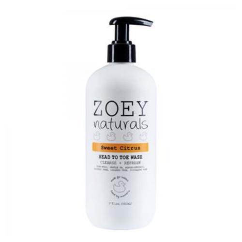 Zoey Naturals Sweet Citrus Head to Toe Wash - 17 oz.