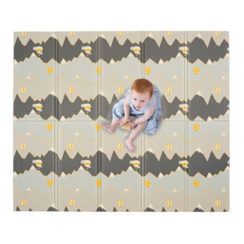 JumpOff Jo - Waterproof Foam Padded Play Mat for Infants, Babies, Toddlers, Play Pens & Tummy Time, Foldable Activity Mat