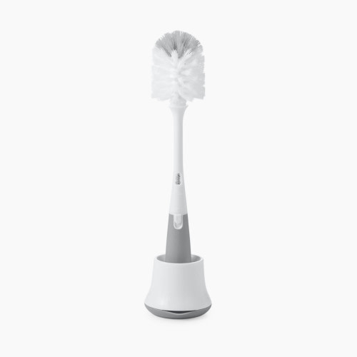 OXO Tot Bottle Brush with Stand - Grey | Babylist Shop
