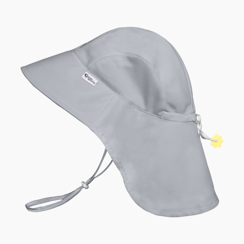 GREEN SPROUTS UPF50 Eco Adventure Hat - Gray, 0-6 Months
