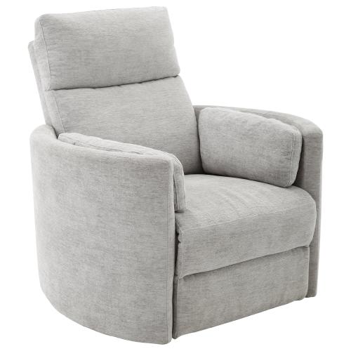 Simeon Collection Radius Power Swivel Glider Recliner in Mineral
