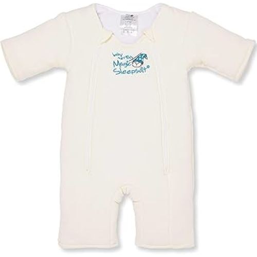 (LARGE) Baby Merlin’s Magic Sleepsuit Swaddle Transition Product - Cream