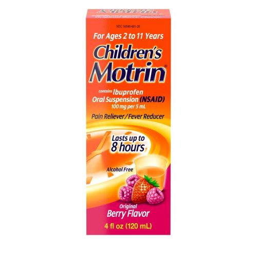 Motrin Children's - Kids Ibuprofen Medicine - Berry Flavored - 4 fl oz
