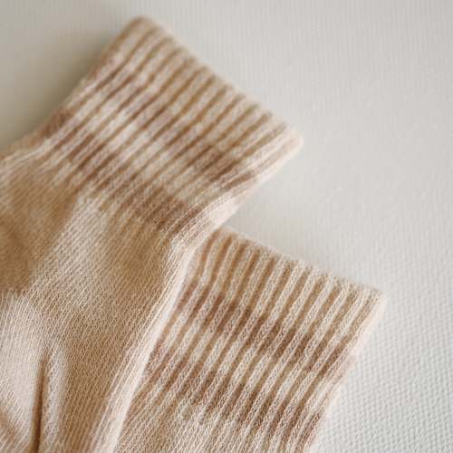 Organic Crew Socks -pistachio