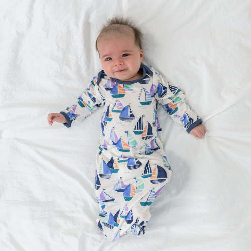 Seas The Day Infant Gown – Little Sleepies