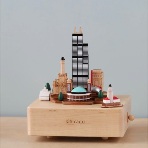 Chicago Wooden Music Box– Odin Parker