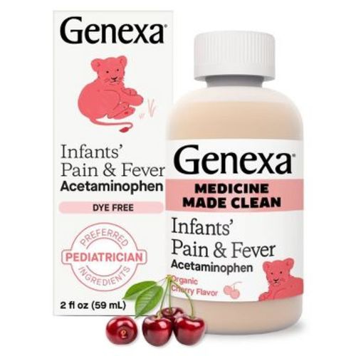 Genexa Infants' Pain & Fever Treatment - Cherry - 2 fl oz