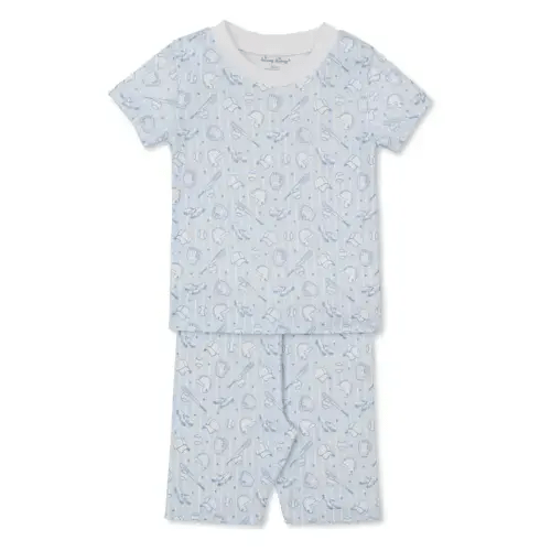 Backyard Baseball Pajama Short Set