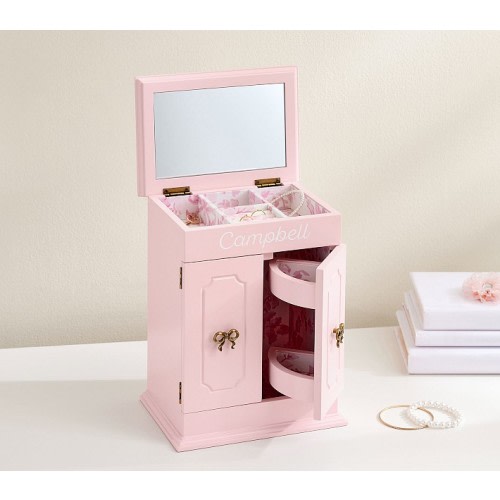 LoveShackFancy Bow Armoire Jewelry Box