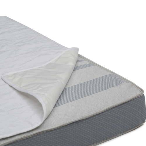 Serta Waterproof Crib Mattress Liner Pads Pack of 2 Quilted Stain-Resist for Baby's Crib